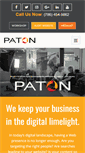 Mobile Screenshot of patonmarketing.com